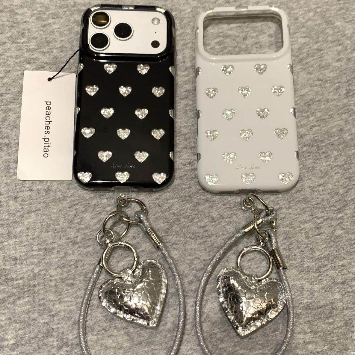 小众ins黑白银色褶皱适用iPhone17promax手机壳15新款17pro网红女款13创意全包防摔16pro超好看17保护套