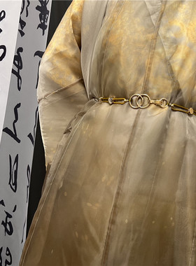 原创汉服宫绦腰绳腰封道袍系带古风装饰腰带腰佩明制宋制男女腰链