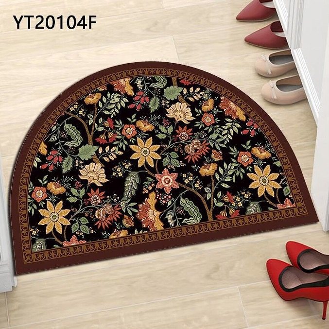 曼塔花园复古入户门地垫进门玄关过道地毯入户门口免洗皮革地毯,居家布艺,入户地垫,淘宝优惠券,粉丝福利购,淘宝优惠卷