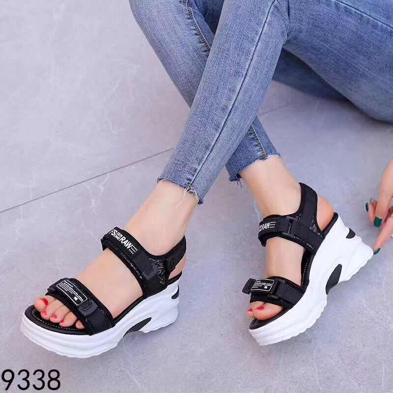 Guilian sandals 2019 summer new pattern Muffin bottom Europe and America Sequins High-heeled fashion comfortable Student tide Women's Shoes 9338in the Women's Shoes, Sandals  category - from Buy2taobao.com to provide professional Taobao agent buy service