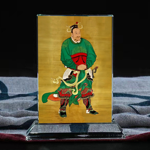 开财补财韩信画像摆台赌神偏门财神供奉摆件家居装饰工艺礼品定制