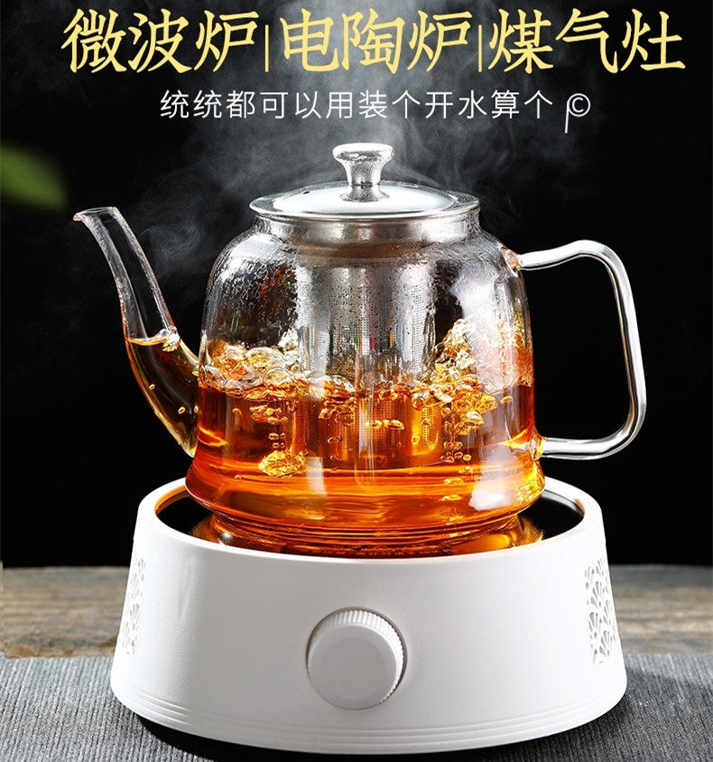 小炉烧水煮茶银壶泡茶炉迷你电磁炉功夫茶艺炉电热炉多功能煮茶