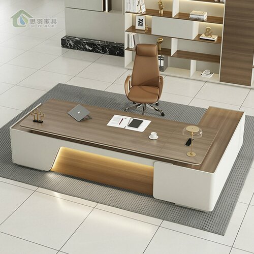 MOBIOFFICE伟豪家具带灯带老板桌