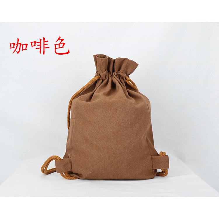 僧包僧袋佛包帆布 居士包双肩包双背包 居士袋罗汉袋僧包禅修帆布