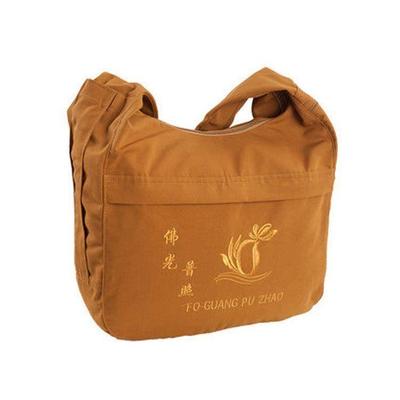 新款普陀山佛袋佛包烧香拜佛包和尚包尼姑僧包帆布九华山香客包斜