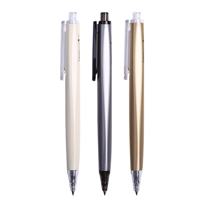 晨光三倍密度按动中性笔签字笔