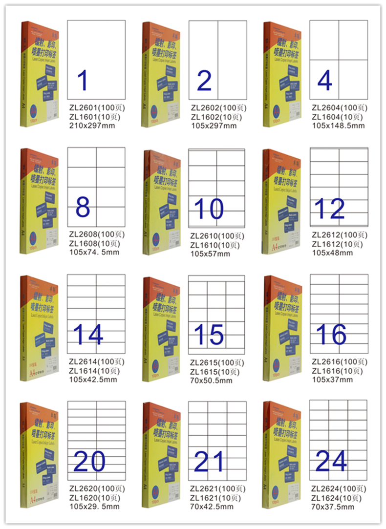 卓联电脑标签镭射圆形不干胶