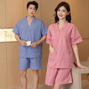 高档纯棉汗蒸服女洗浴服女汤泉洗浴足浴按摩桑拿服大码酒店理疗