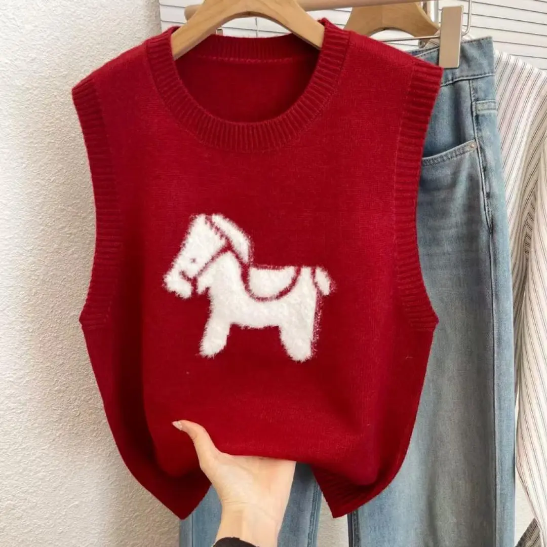印像家品畴针织马甲女春秋冬2026宽松小个子叠穿坎肩外搭背心上衣,女装/女士精品,马夹,淘宝优惠券,粉丝福利购,淘宝优惠卷