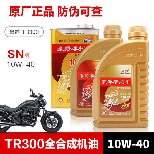 适用豪爵摩托车全合成机油滤芯机滤XCR/DR/TR300 DR250保养工具