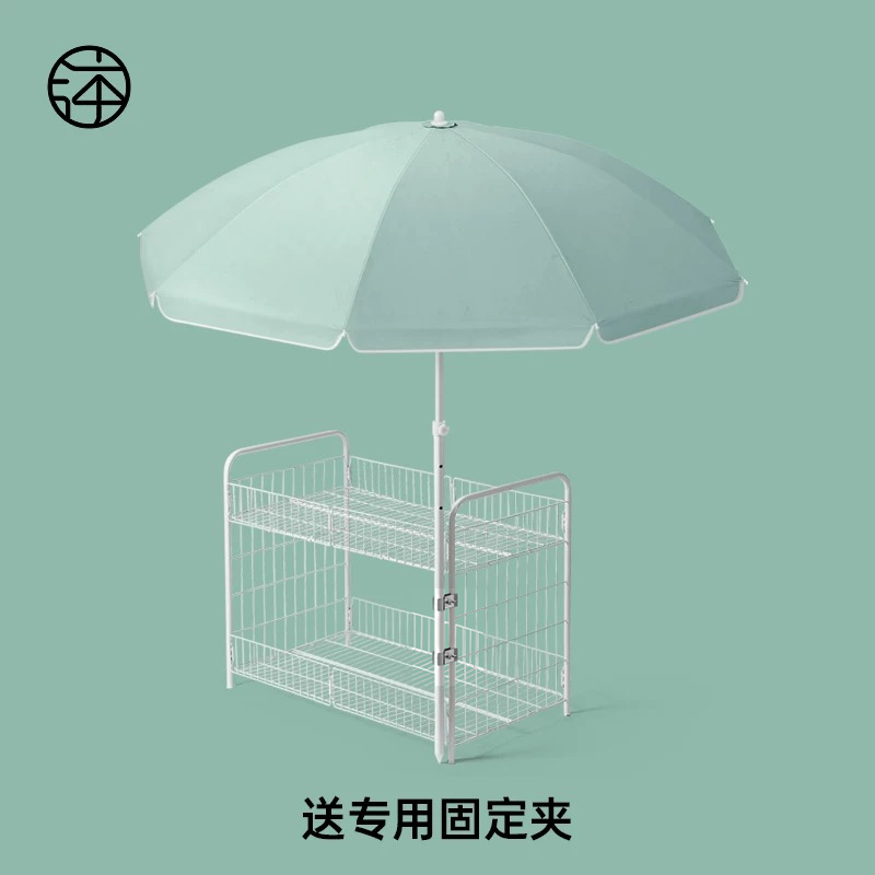 【小推车专用伞】地摊户外出摊遮阳太阳伞摆摊商用折叠防晒大雨伞