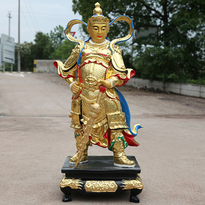 寺庙伽蓝菩萨韦陀关公树脂佛像