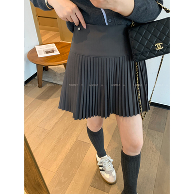 爱情魔鬼鱼百褶裙半身裙短裙