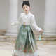 国风古风超仙连衣裙春秋儿童马面裙套装 薄款 夏季 汉服女童2025新款