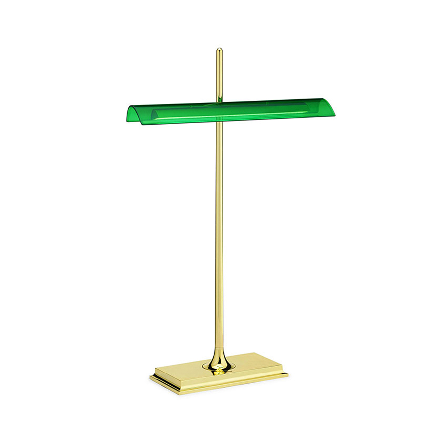 FLOS玻璃卧室台灯轻奢铁艺