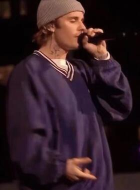 vintage 古着 90s v领卫衣 贾斯丁比伯同款 防风衣 夹克青春复古