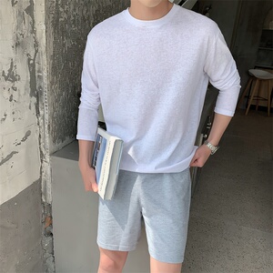21/春夏新款冰丝棉T桖 韩版潮流上打底衫A260图片