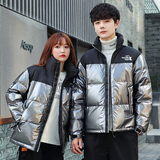 21冬季白鸭绒短款连帽羽绒服男女情侣时尚派克服F086P135，男装羽绒服，星座1602（原101B）