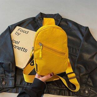 胸包女2025新款高级感女式轻便旅游斜挎包男青少年骑行单肩小背包