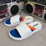 夏季新款港风男士潮拖鞋透气一字拖帆布拖鞋男沙滩凉鞋LM041-P20，男鞋凉鞋，星座1103