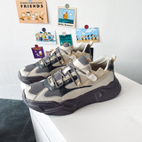 夏季布老爹鞋港风男士运动休闲鞋透气低帮鞋LM071-P60，男鞋休闲鞋，星座1103