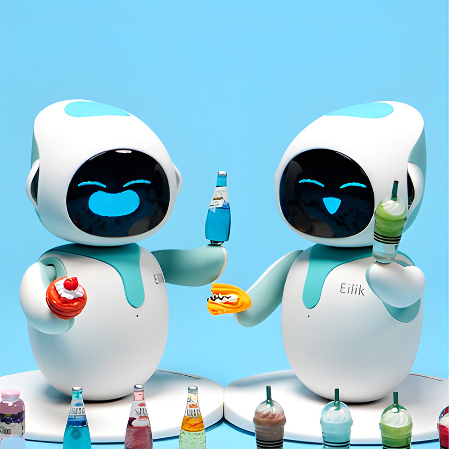 eilik智能机器人ai情感陪伴语音互动桌面车载电子宠物玩具