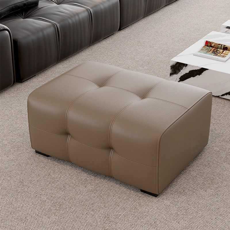 家用沙发凳客厅脚踏真皮搁脚贵妃拼接延长小沙发衣帽间单个换鞋凳,住宅家具,换鞋凳,淘宝优惠券,粉丝福利购,淘宝优惠卷