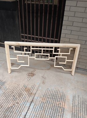 定制仿古花格，实木门，电视背景墙客厅吊顶，镂空花板，挂落定制