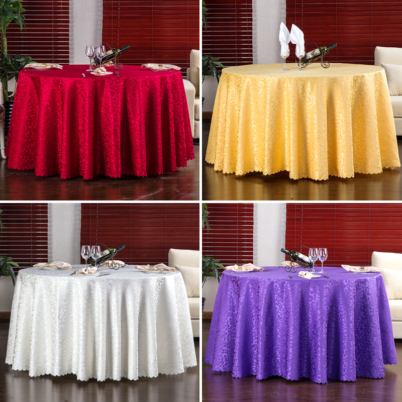 European table cloth restaurant tablecloth round table cover