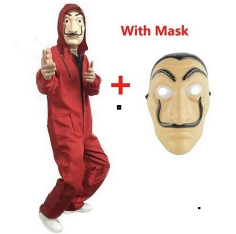 2025 House of Paper Dali Cosplay Halloween Money Heist suit