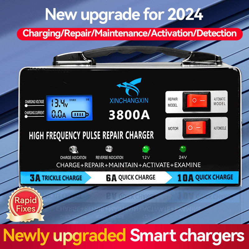 Automotive intelligent battery charger 12V24V battery