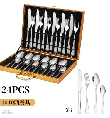 western other tableware steak cutlery set knife fork spoon