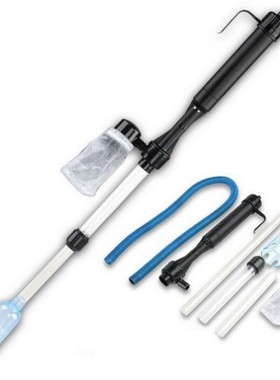 1pcs Siphon Cleaner Aquarium Gravel Battery Fish Tank Vacuum