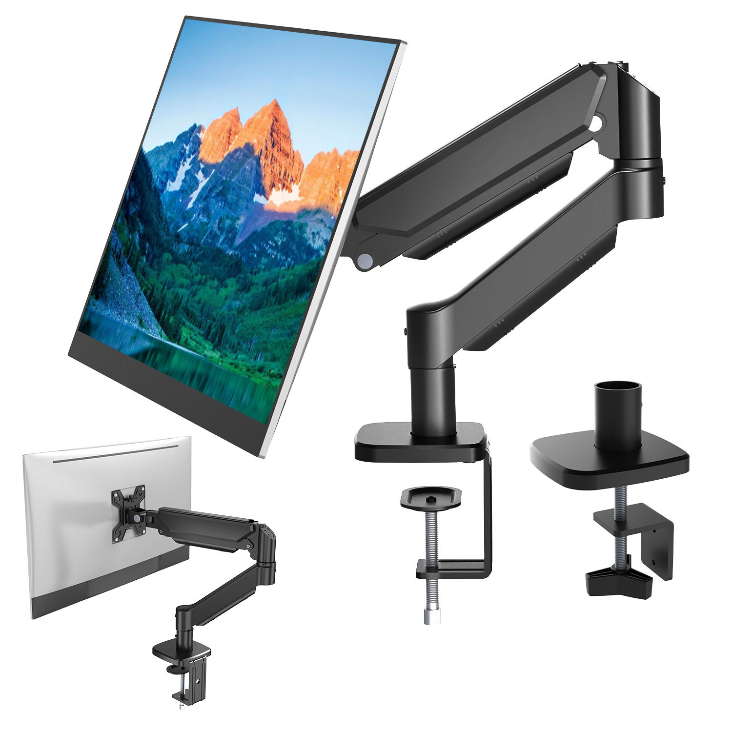 Monitor Pneumatic Spring Computer Monitor Bracket显示器支架