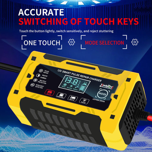 12V6A car battery charger pulse repair battery charger