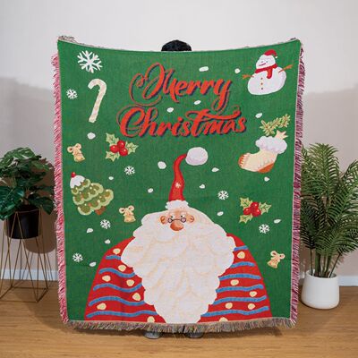 Christmas tapestry, sofa blanket, decorative cover blanket