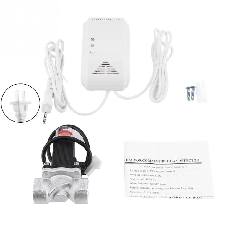 2024 New Natural Gas Alarm Sensor Leakage Detector Alarm-封面