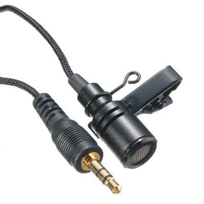 Mini 3.5mm Jack Microphone Lavalier Tie Clip Microphones