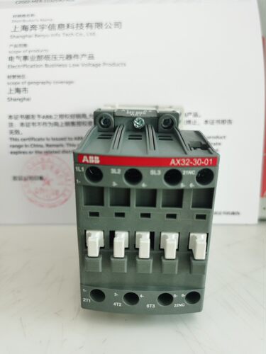 ABB交流接触器AX32-30-01 32A AX系列 ABB新款代替A30D-30-10