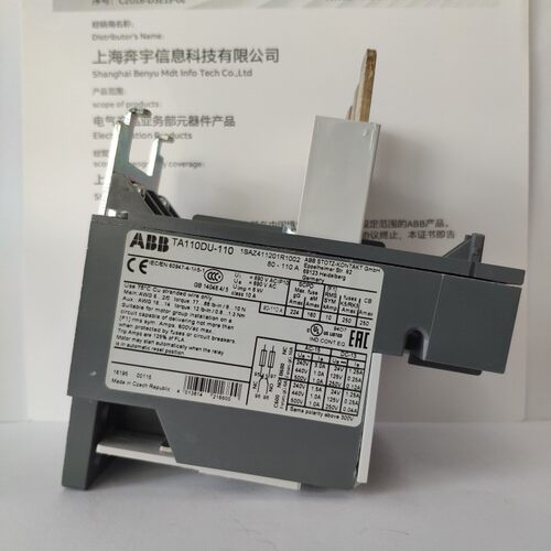 ABB热过载继电器TA110DU-110M电流80-110A适用于A95A110AX95AX115