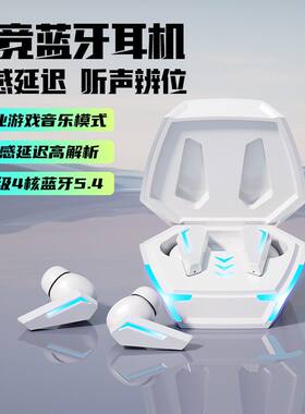 美国蓝牙耳机无线入耳式降噪长续航电竞耳塞