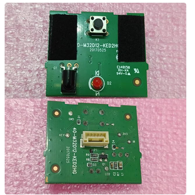 TCL 32F6B 小米L32/43/55M5-AX-AD-AZ按键接收板40-M32D12-KED2HG