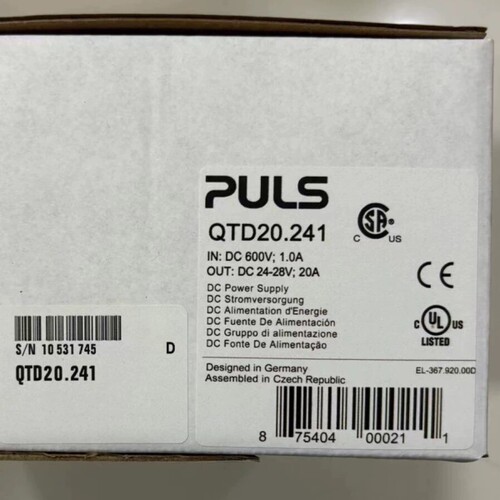 普尔世电源QTD20.241，DC600V输入，puls电源【议价】