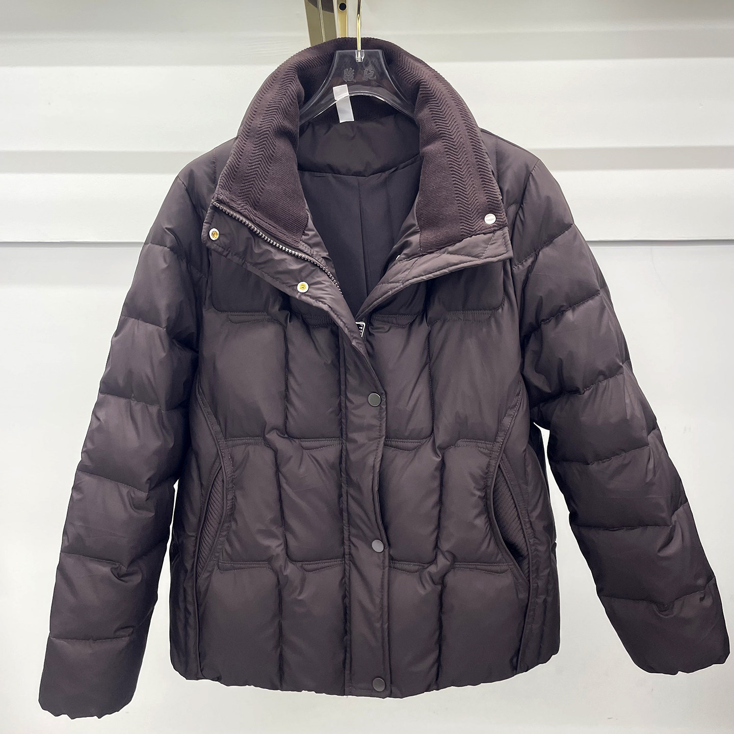 冬季中老年女加厚保暖短款棉服