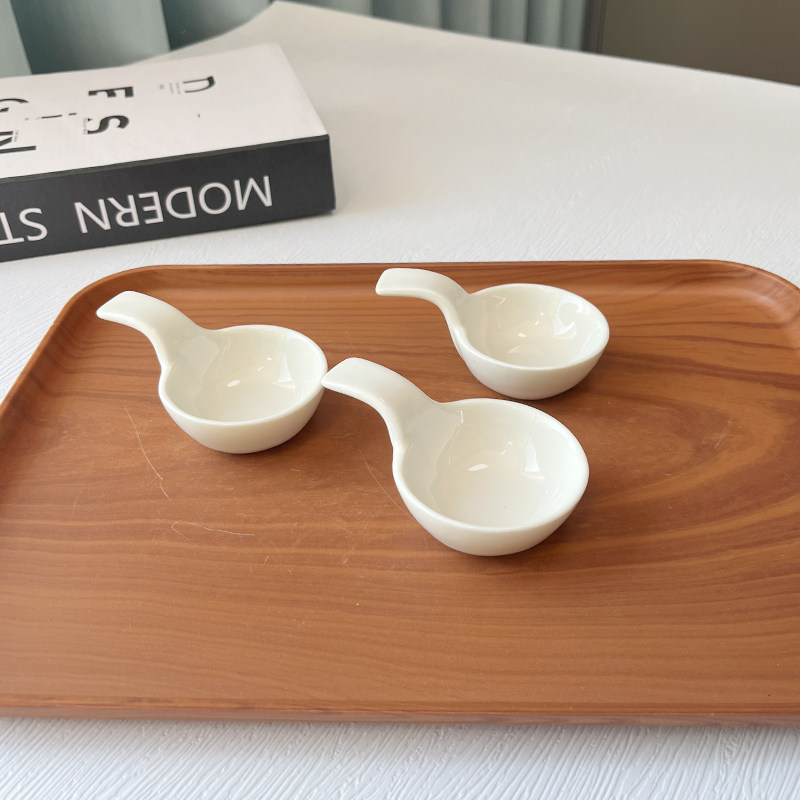 日式简约陶瓷单柄小味碟调味酱油碟醋碟商用家用火锅蘸料碟泡菜碟,餐饮具,碟,淘宝优惠券,粉丝福利购,淘宝优惠卷