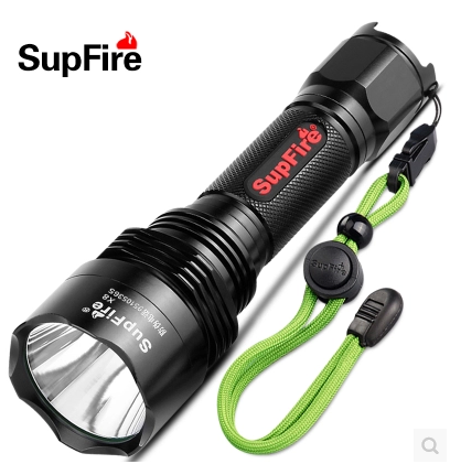 正品神火X8 手电筒强光可充电LED超亮户外远射小型T6家用官方旗舰