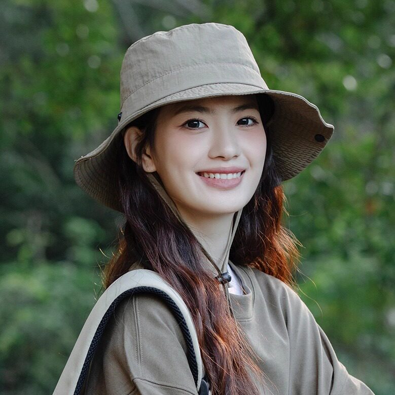 西部牛仔帽女夏季大头围户外徒步