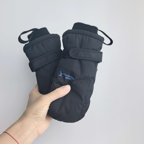 冬季保暖防水滑雪手套加绒