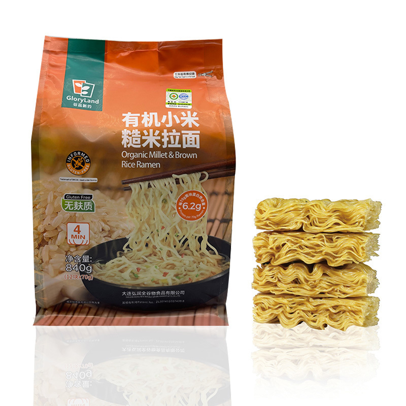 无麸质小米糙米拉面速食面840g
