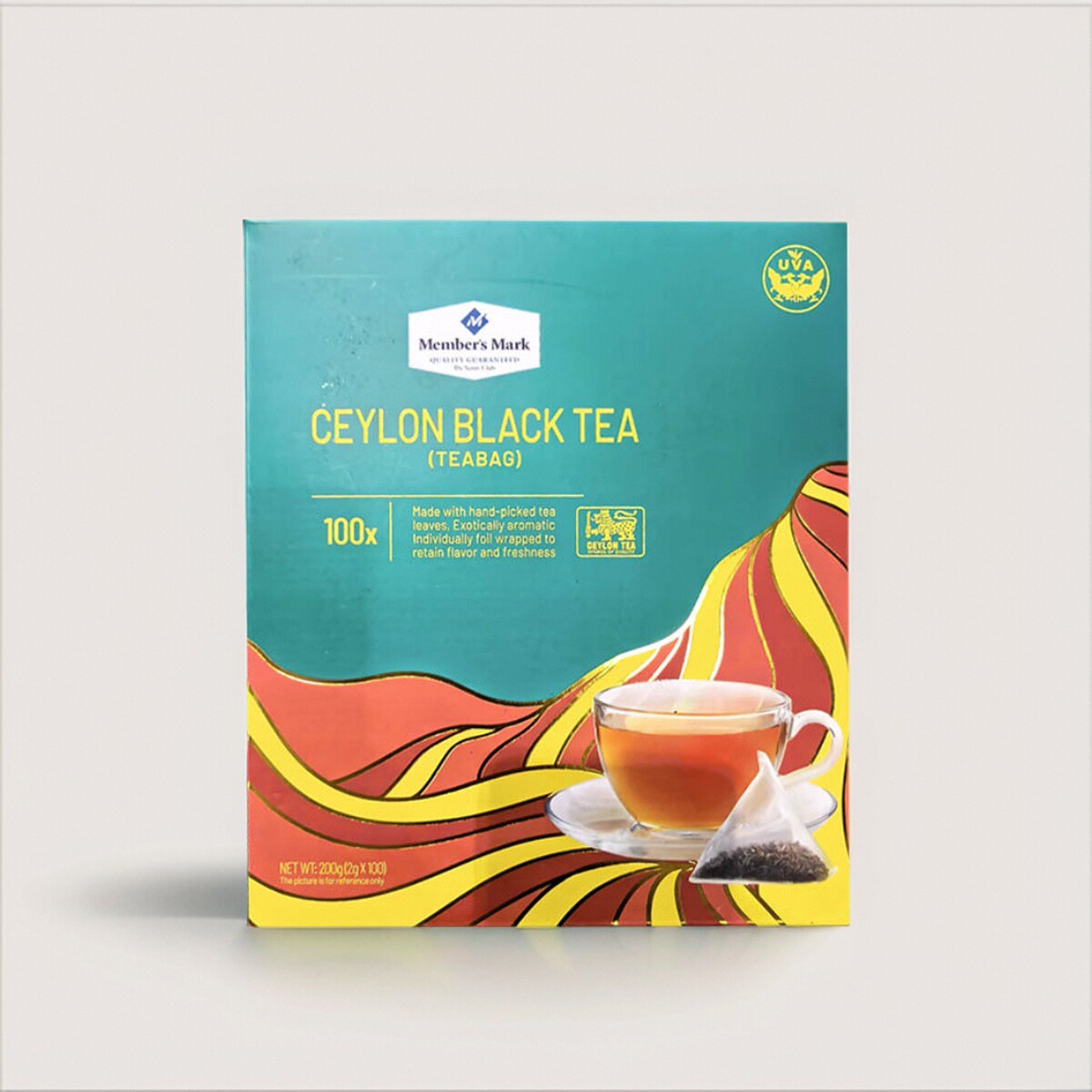 会员店代购 斯里兰卡锡兰红茶200g（100小包）袋泡茶冲饮茶包